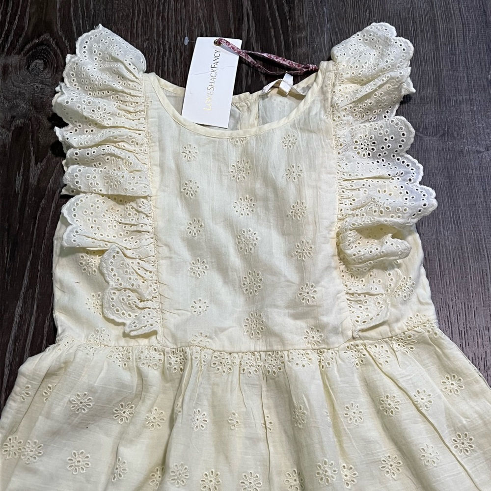 LoveShackFancy Sylvie Pisco Dress**Size 4-5,5-6***$235 - Picture 3 of 7